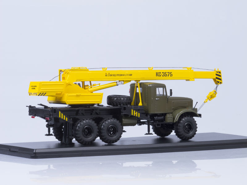 KrAZ 255B jeřáb 1:43