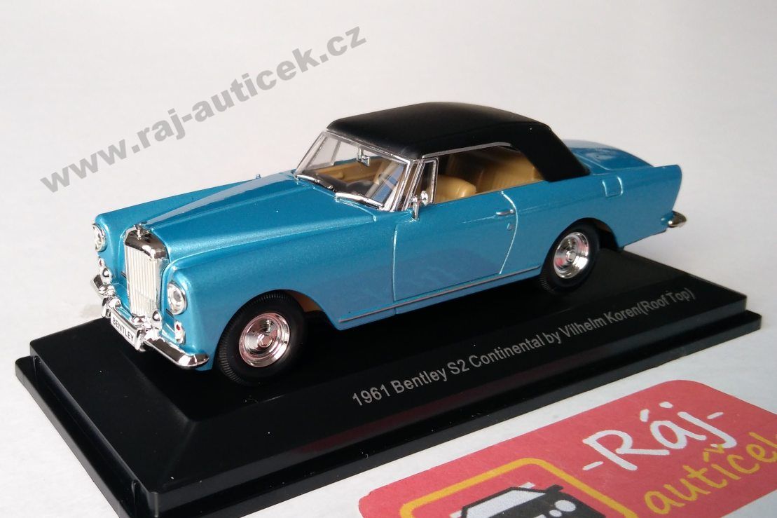 Bentley Continental S2 DHC by Vilhelm Koren 1:43 Lucky Die Cast