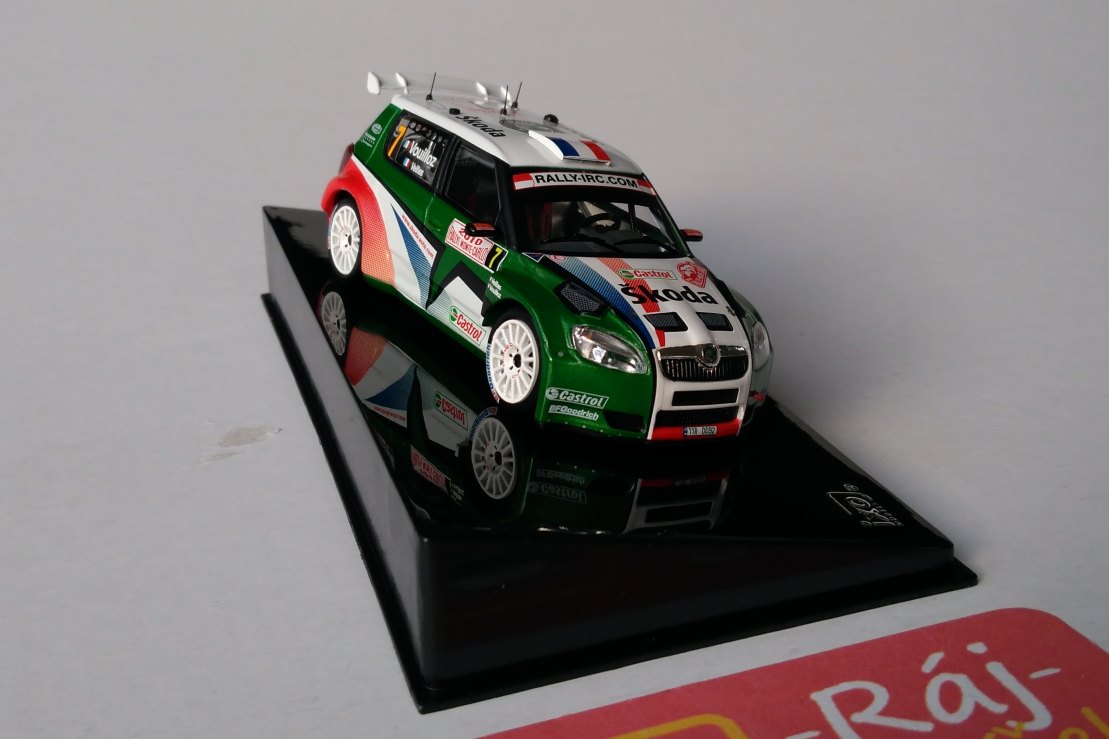 Škoda Fabia S2000, No.7 1:43 IXO