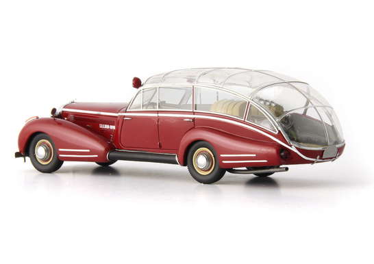 Horch 853 AS12 hasiči Brno 1949 1:43 AutoCult