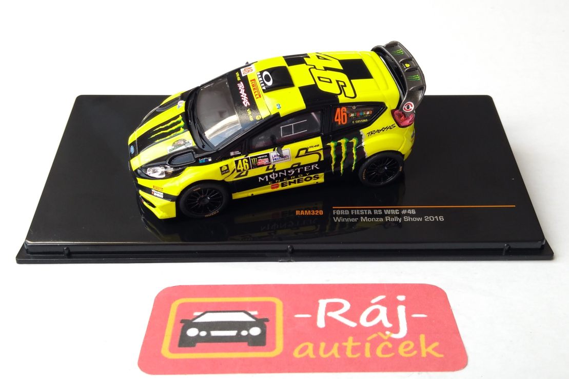 Ford Fiesta RS WRC Valentino Rossi 2016 1:43 IXO