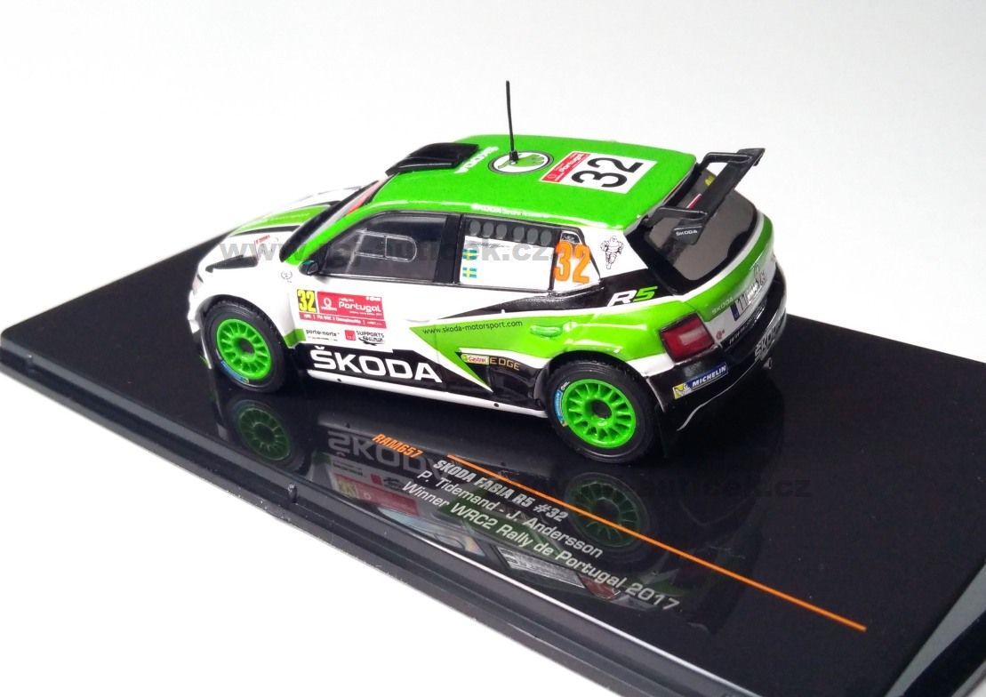 Škoda Fabia R5, No.32 1:43 IXO