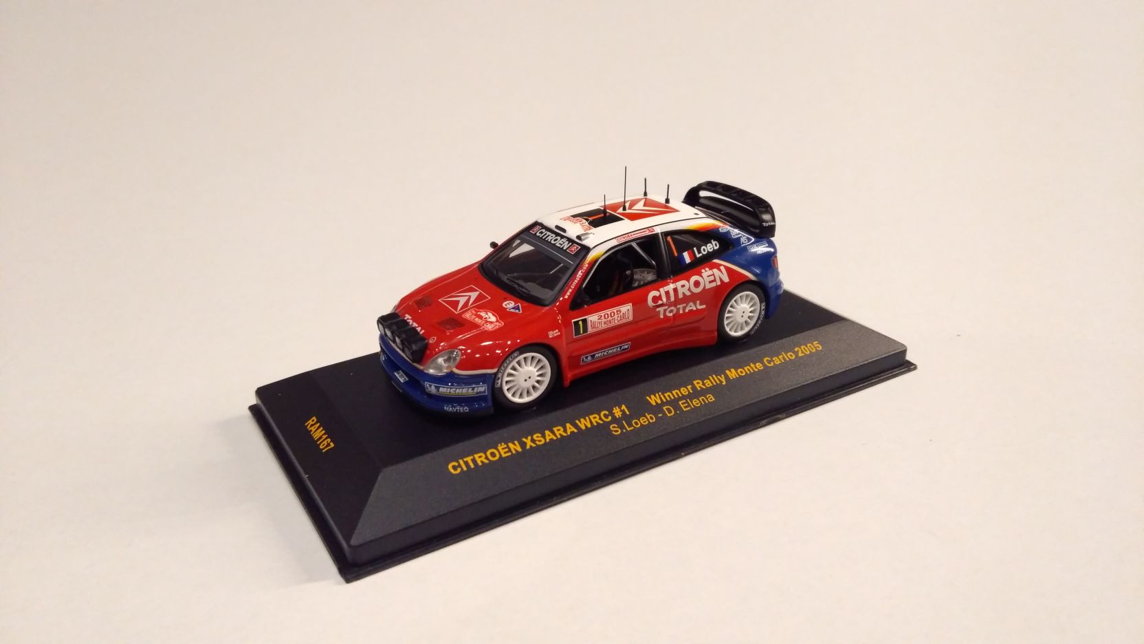 Citroen Xsara WRC Loeb 2005 1:43 IXO