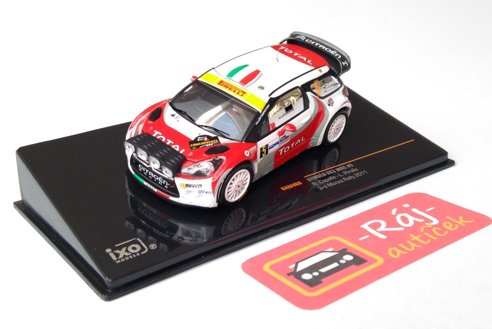 Citroen DS3 WRC no.5 1:43 IXO