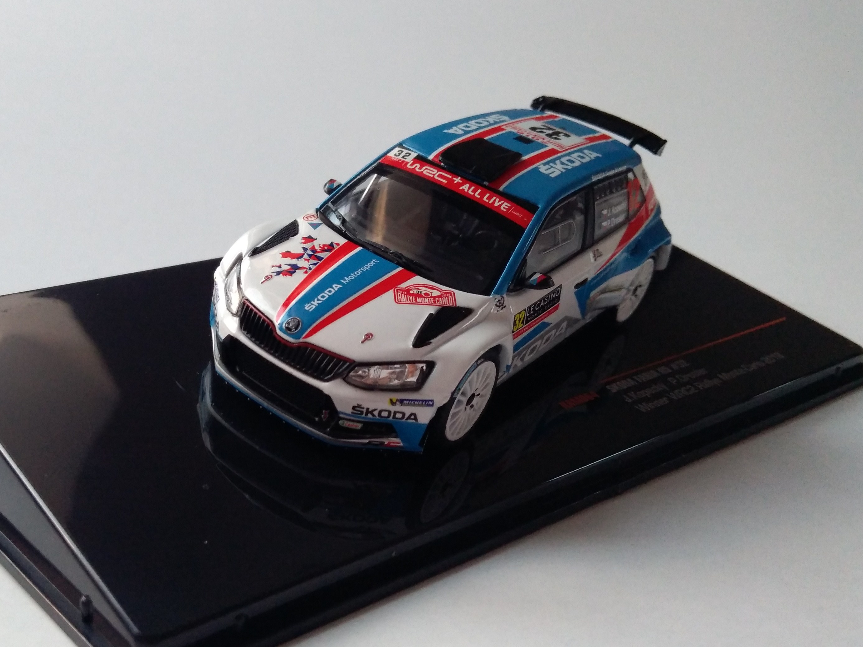 Škoda Fabia R5 no.32 Kopecký WRC 2018 1:43 IXO