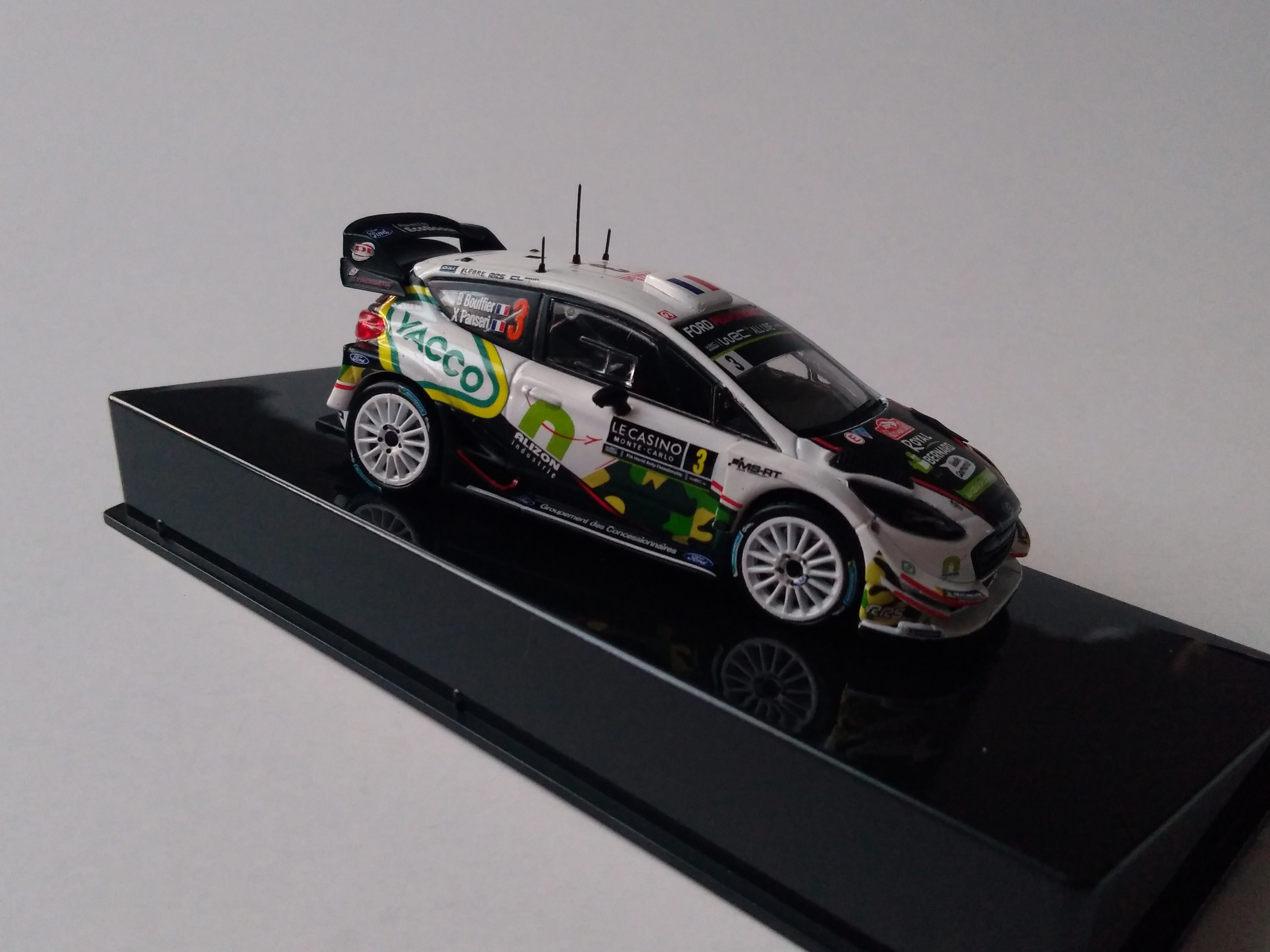 Ford Fiesta WRC, No.3 WRC 2018 1:43 IXO