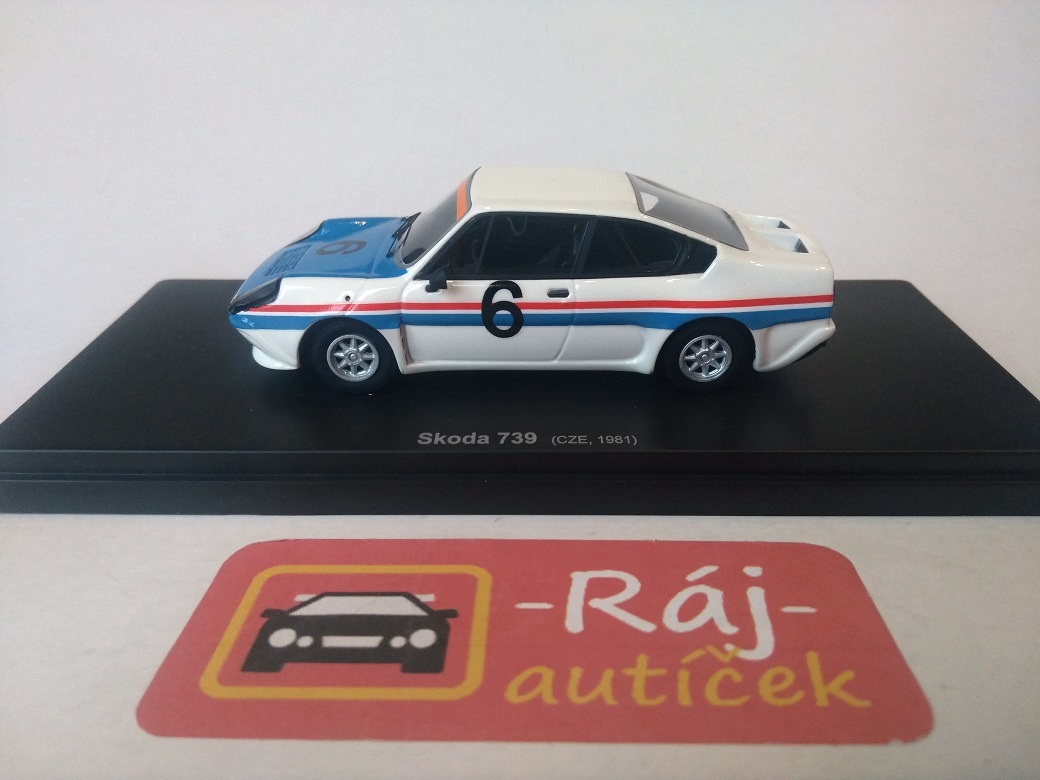 Škoda 739 motorsport 1:43 Avenue 43 (Autocult)