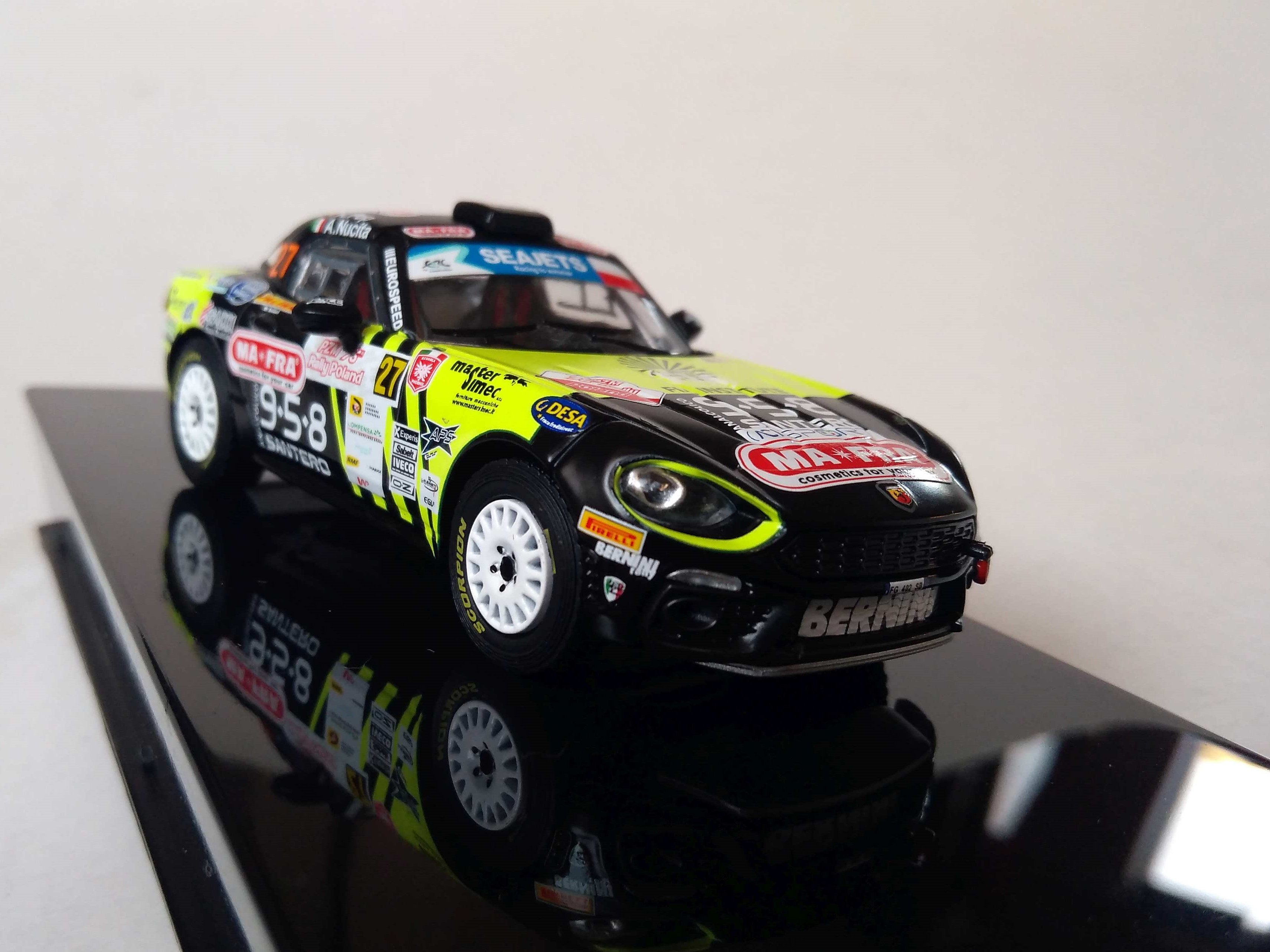 Fiat Abarth 124 RGT, No.27 1:43 IXO