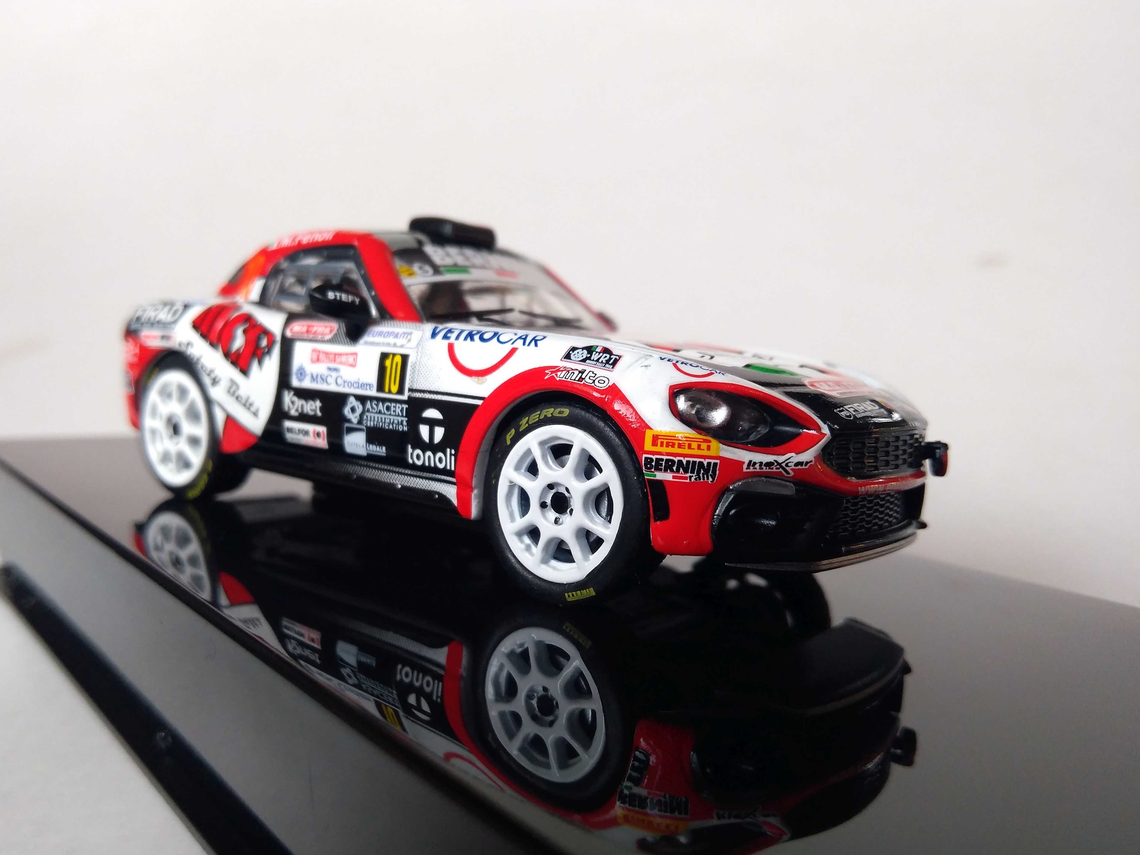 Fiat Abarth 124 RGT, No.10 1:43 IXO