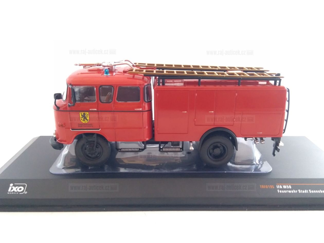 IFA W 50 hasiči Sonneberg 1:43 IXO