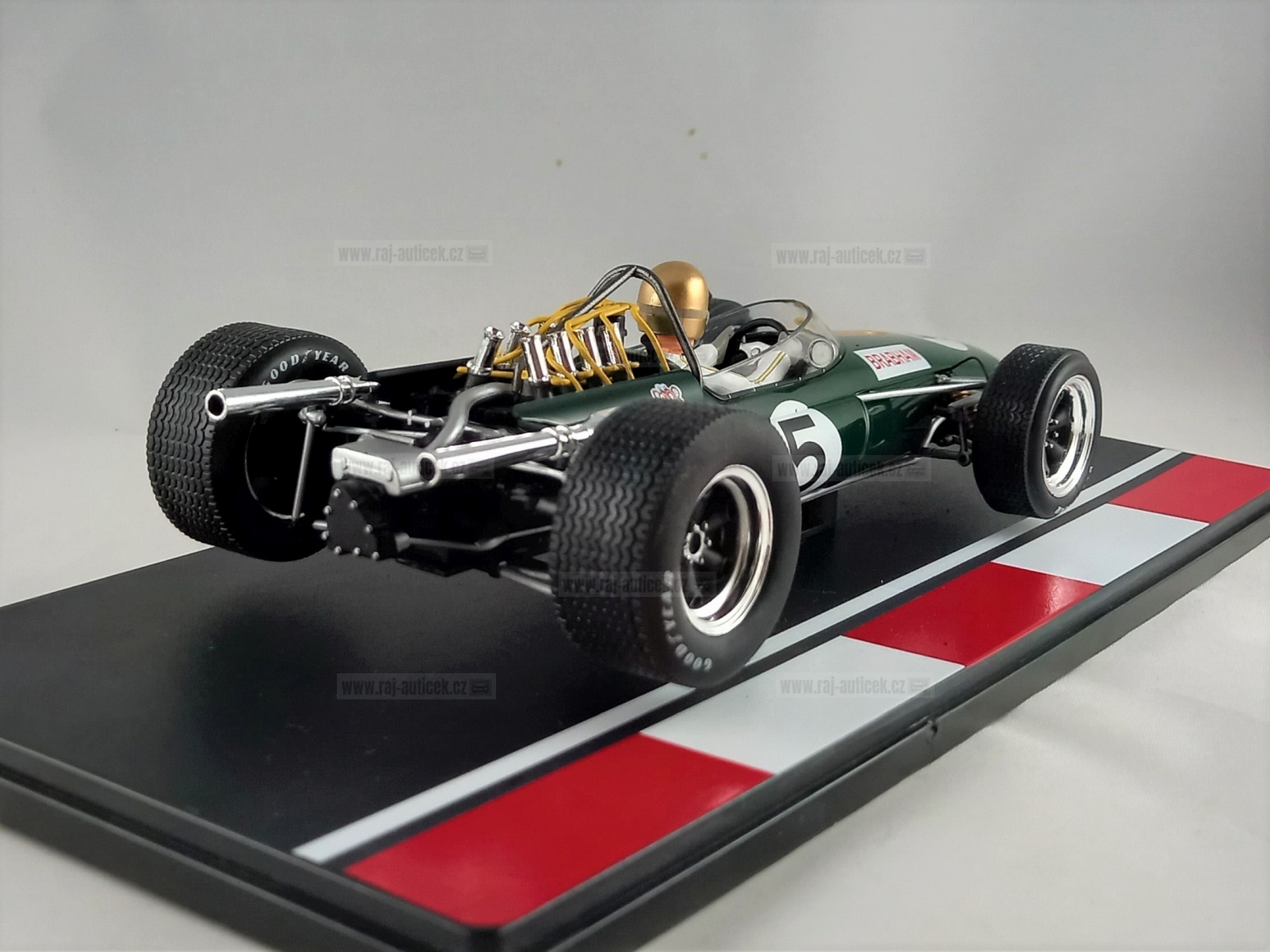 Brabham BT20, No.5, Brabham, GP Brabham 1966 1:18 MCG