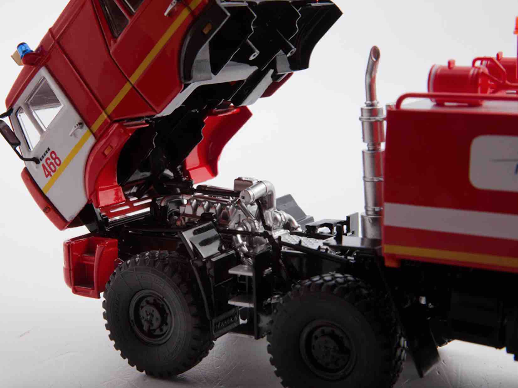 KAMAZ 6560 hasiči (AA-13/60) 1:43 SSM