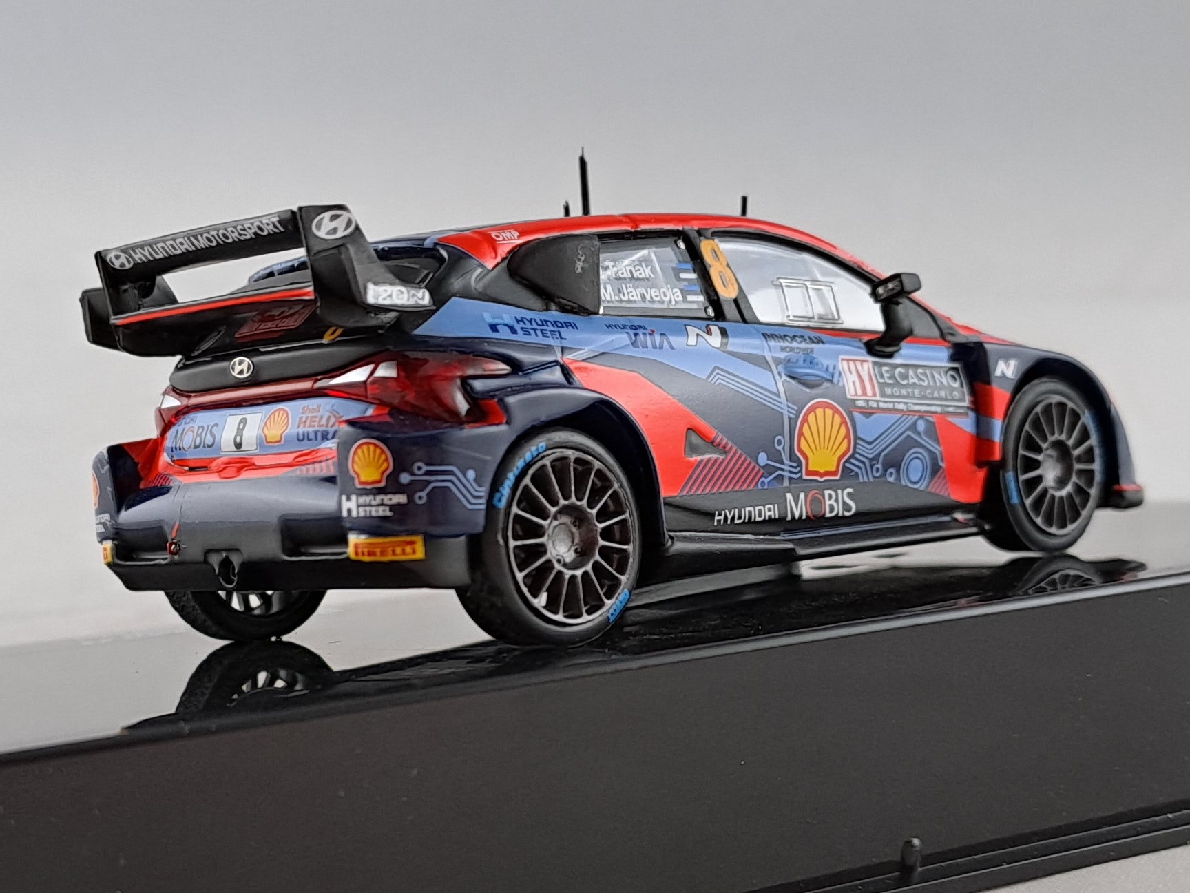 Hyundai i20 N Rally1, No.8, Tanak, Rallye Monte Carlo 2022 1:43 IXO