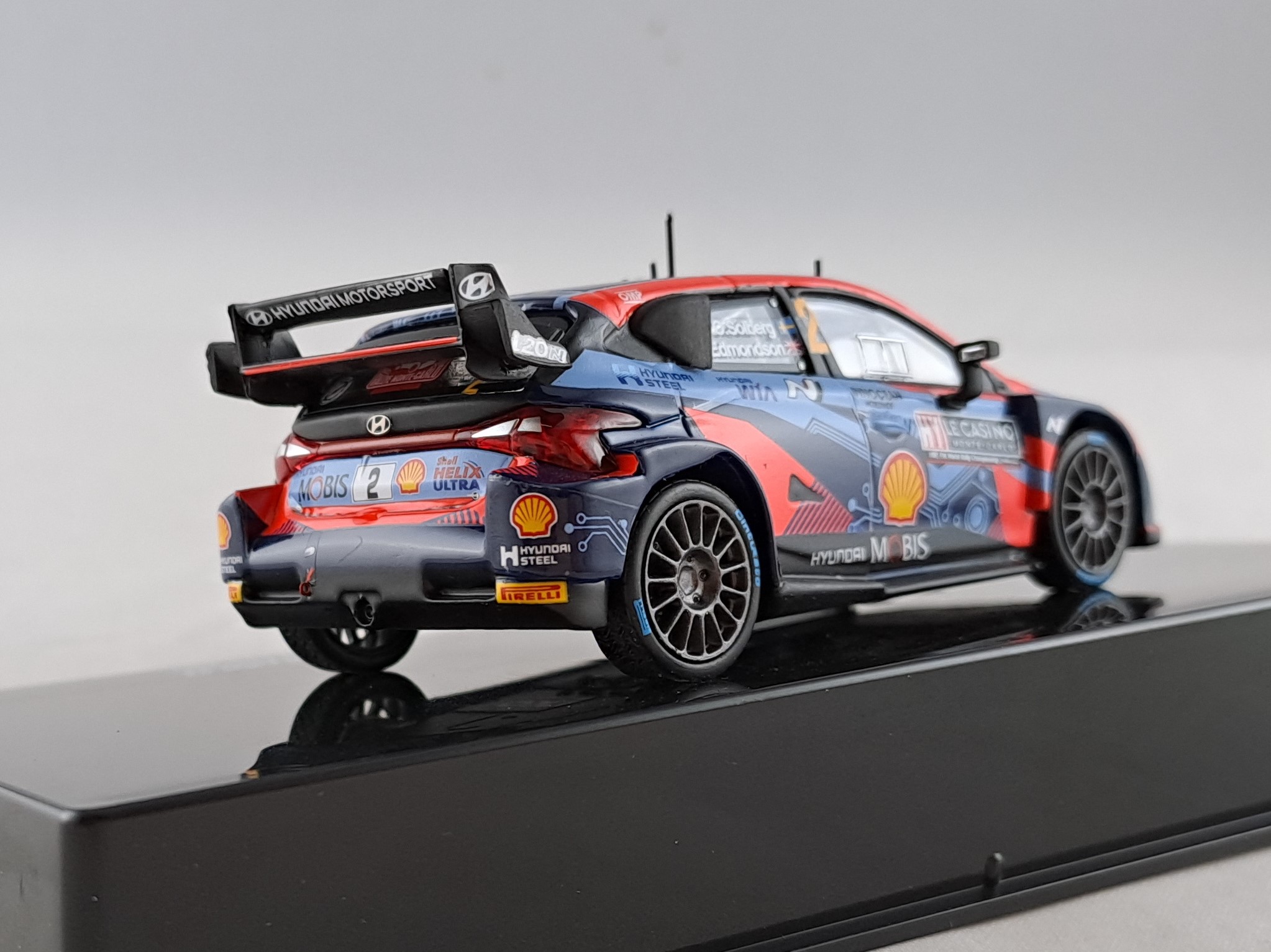 Hyundai i20 N Rally1, No.2, Solberg, Rallye Monte Carlo 2022 1:43 IXO