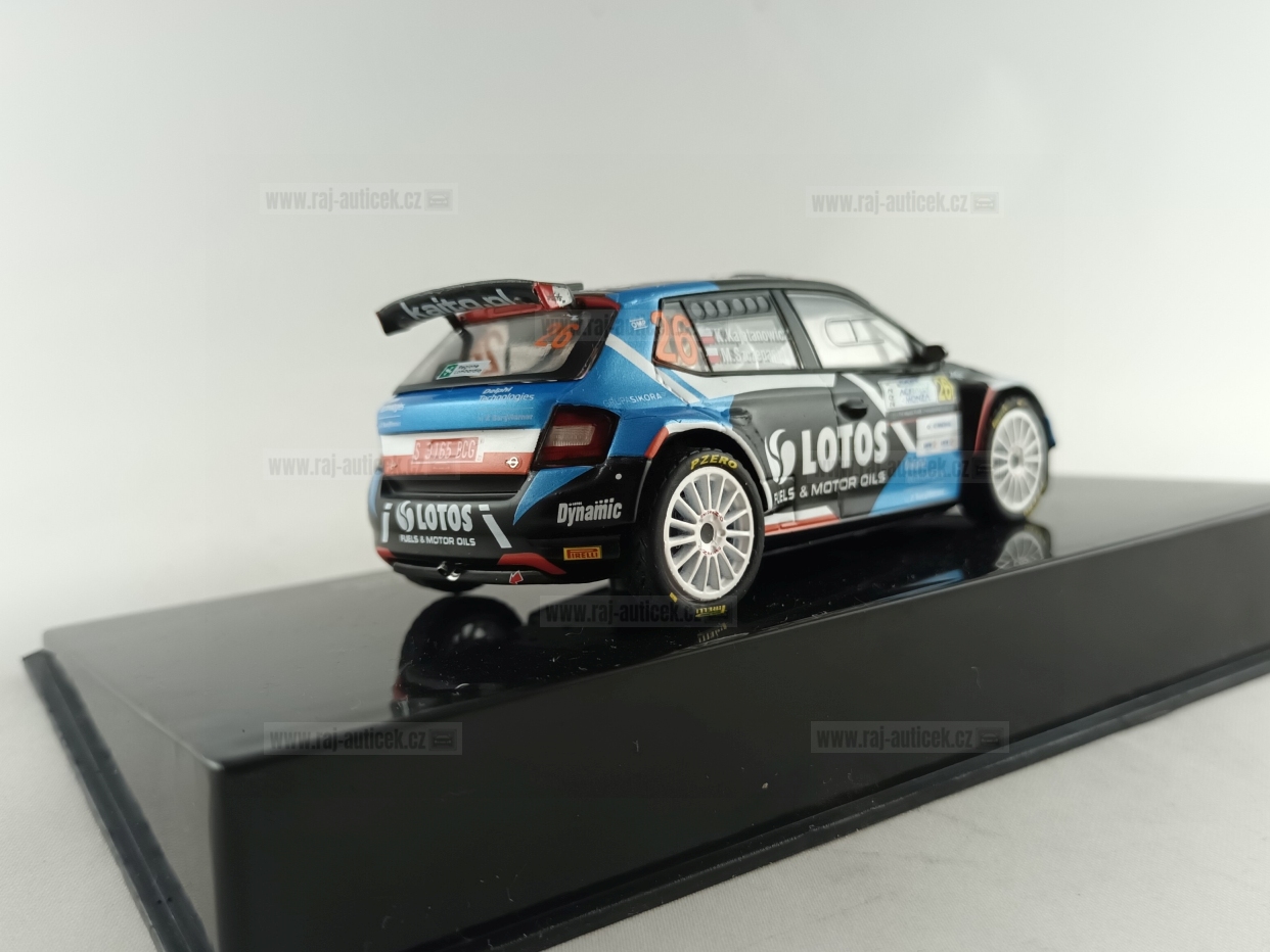 Škoda Fabia Rally 2 EVO, No.26, Kajetanowicz, Rallye Monza 2021 1:43 IXO