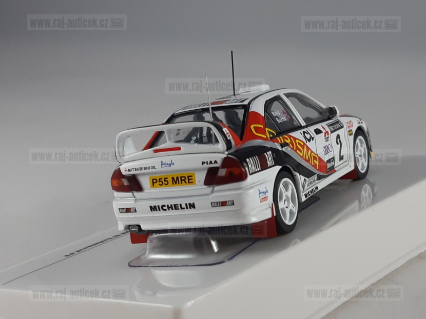 Mitsubishi Carisma GT Evo IV, No.2, Burns, RAC rallye 1997 1:43 IXO