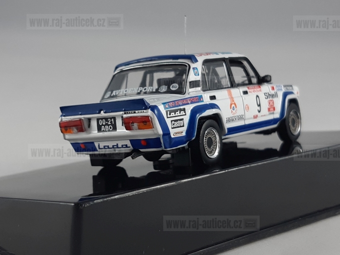 Lada 2105 VFTS, No.9, Brundza, rallye New Zealand 1985 1:43 IXO