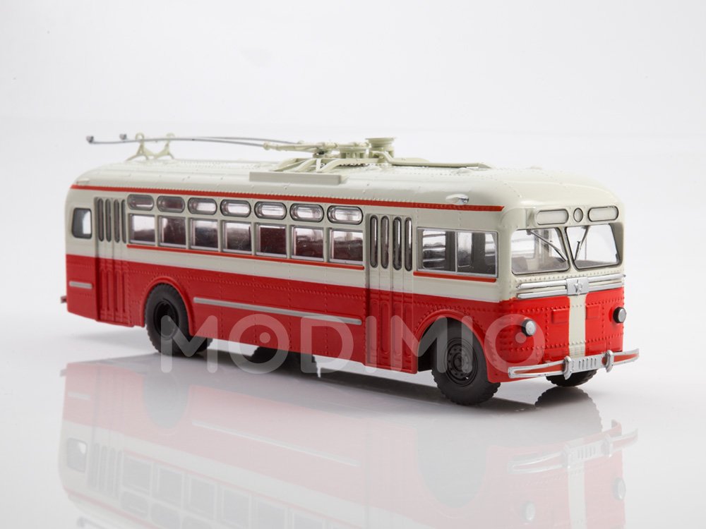 trolejbus MTB-82D autobusová kolekce 1:43 Modimio