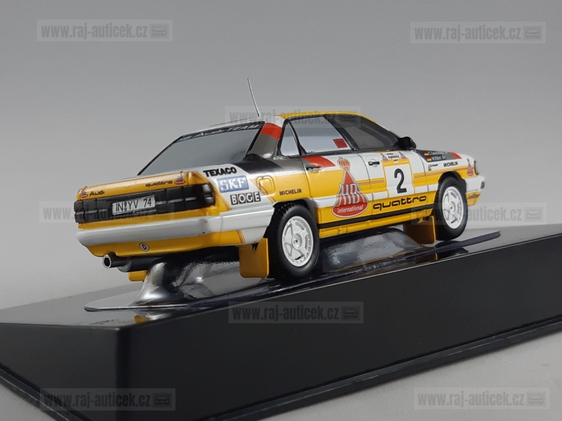 Audi 200 Quattro, No.2, Rohrl, rallye Acropolis 1987 1:43 IXO
