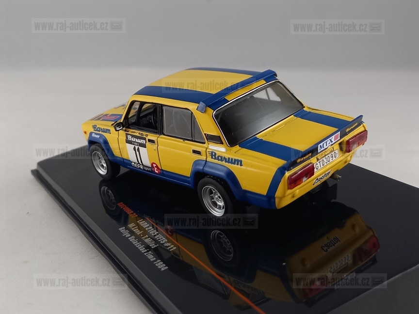 Lada 2105 VFTS, No.11, Lank, Valašská Zima 1984 1:43 IXO