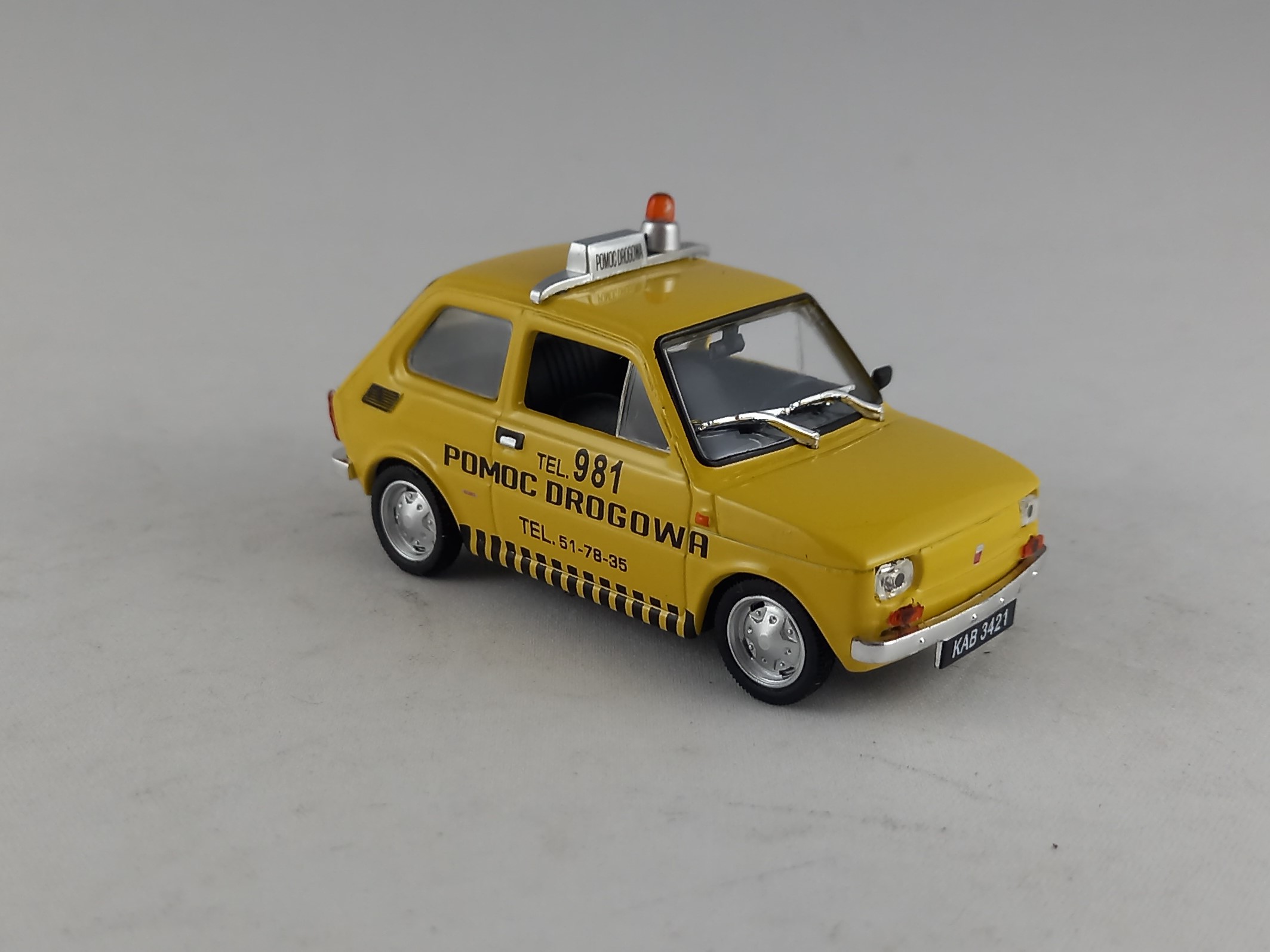 Fiat 126P Pomoc Drogowa 1:43 DeAgostini