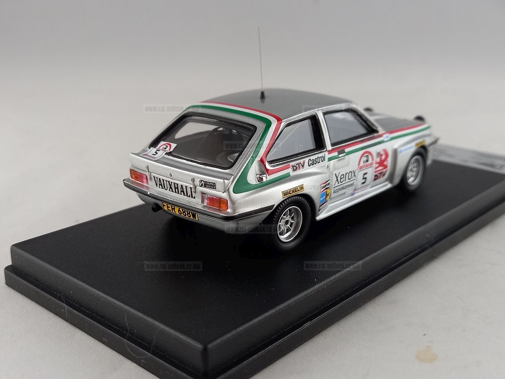 Vauxhall Chevette HSR no.5, Airikkala, 1000 Lakes rallye 1980 1:43 Trofeu