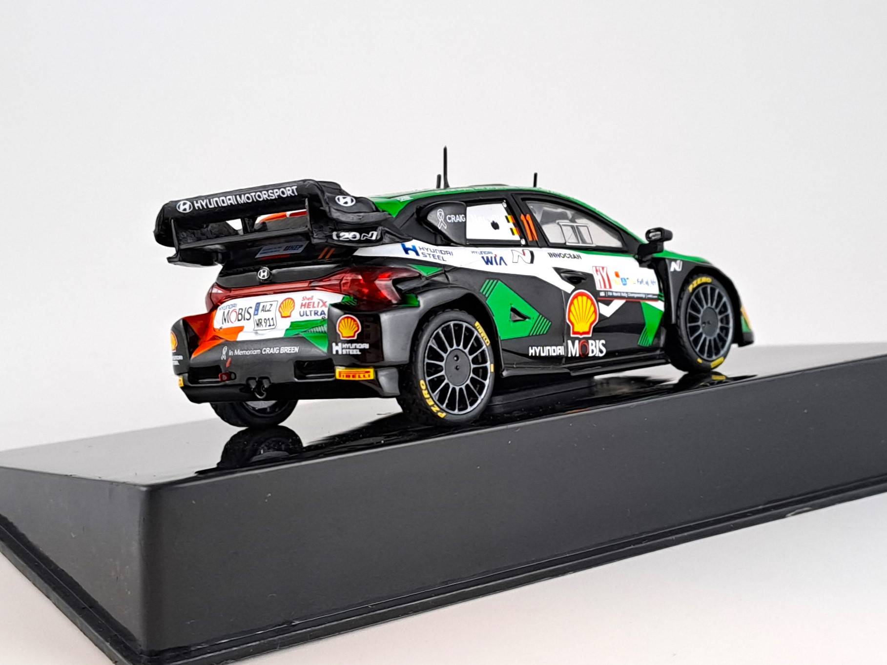 Hyundai i20 N WRC, No.11, Neuville, Rally Croatia 2023 1:43 IXO