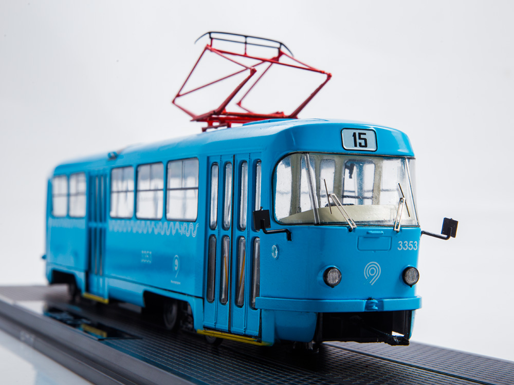 tramvaj Tatra T3 Mosgortrans 1:43 SSM