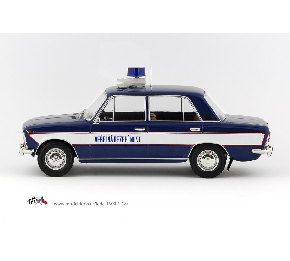 Lada 1500 Veřejná Bezpečnost Vánoce u Matěnů 1:18 Model DEPO