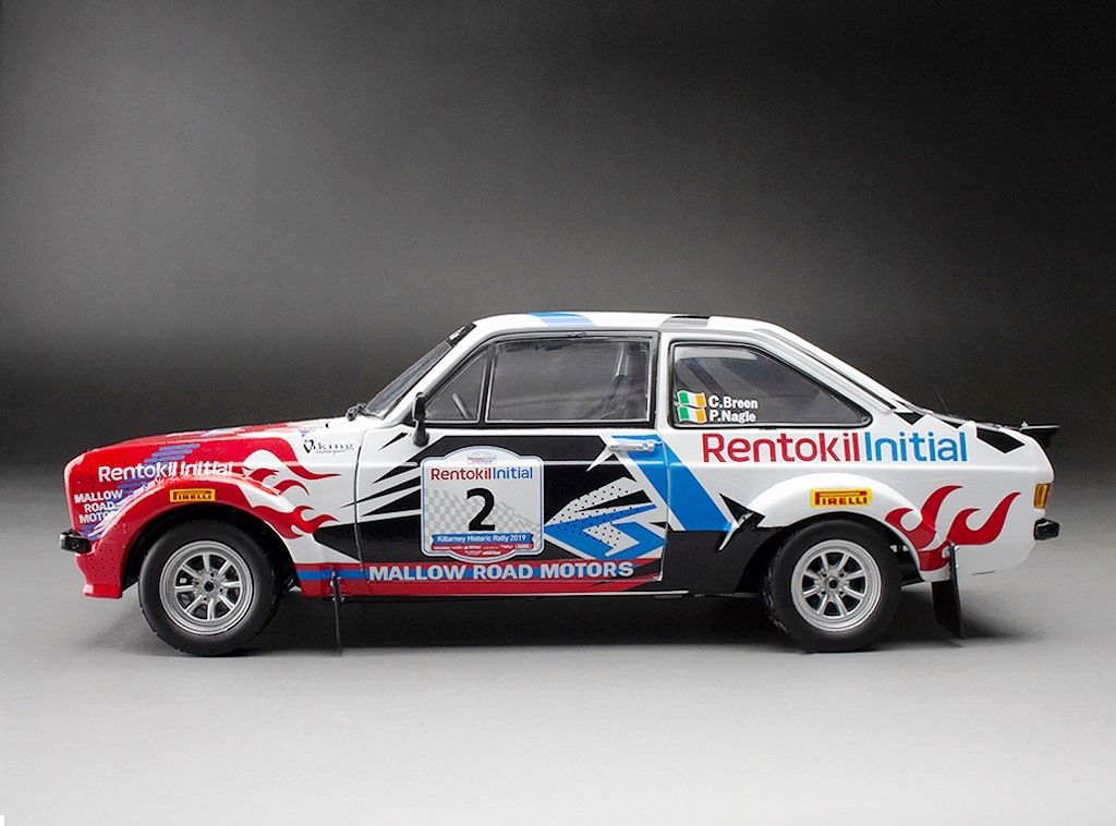 Ford Escort RS 1800 no.2, Breen, Killarney Historic Rally 2019 1:18 Sun Star