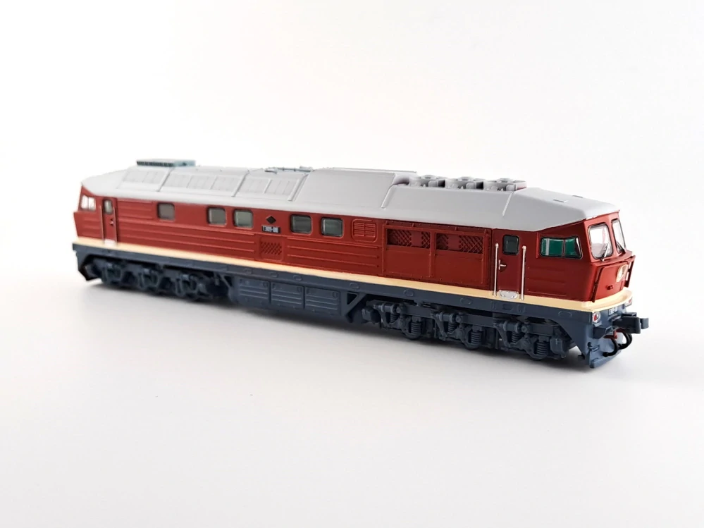 lokomotiva TE109 1:87 Modimio časopis s modelem