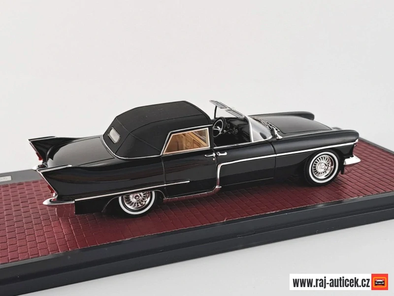 Miniature Matrix 1/43 – Cadillac Eldorado Brougham Town Car 1956, Noire, Fermée