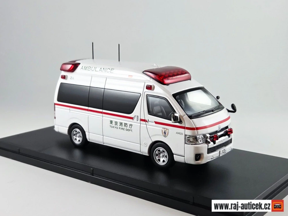 Toyota HIMEDIC Ambulance 1:43 Kyosho CARNEL