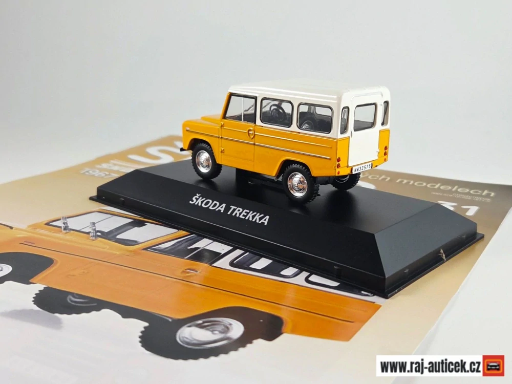 Škoda Trekka 1:43 DeAgostini časopis s modelem