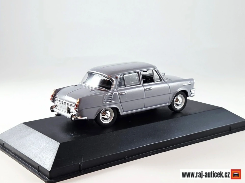 Škoda 1000 MB šedá 1:43 DeAgostini časopis s modelem