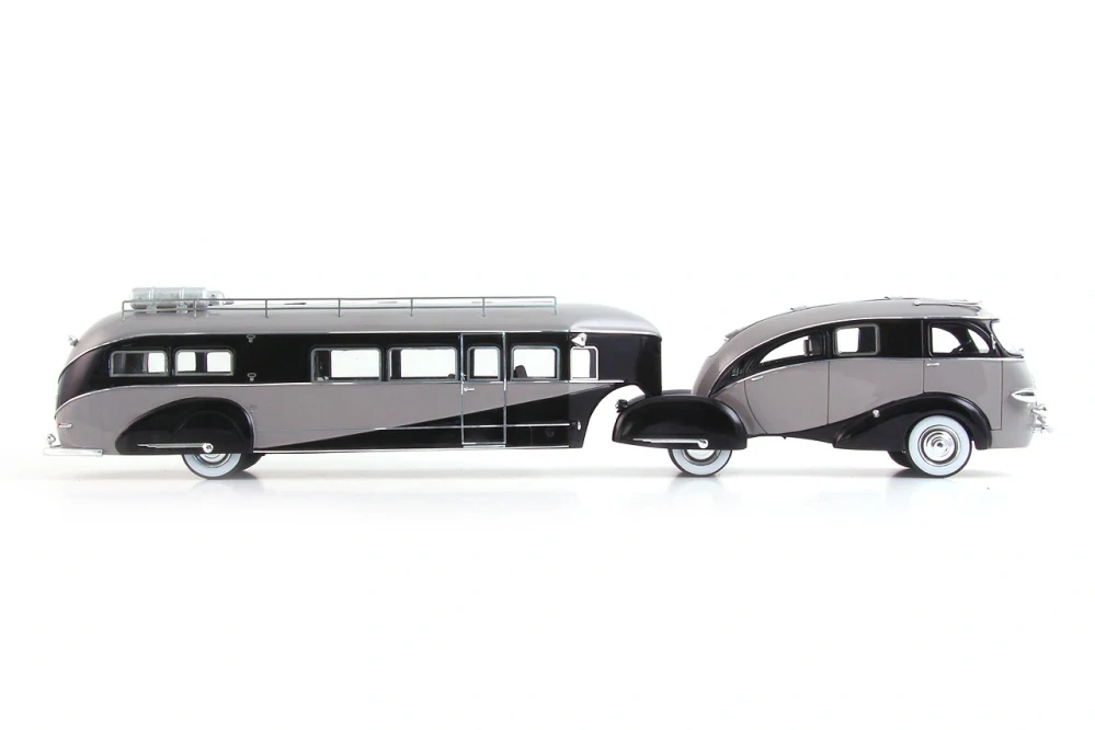 Zephir Land Yacht 1936 grey / black 1:43 Autocult