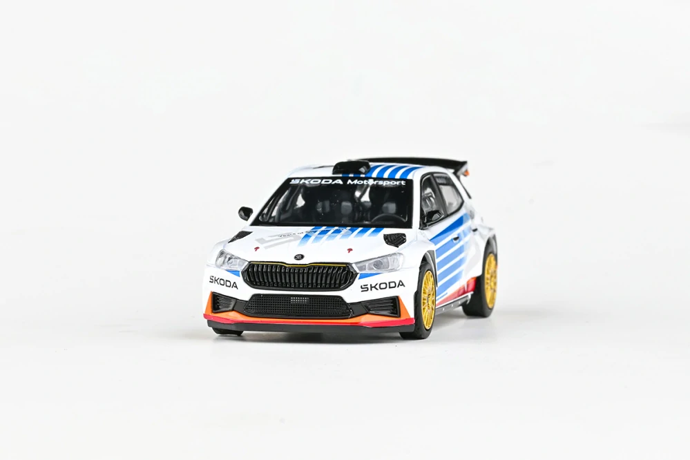 Škoda Fabia IV RS Rally2 (2022) Škoda Motorsport Design 2025 130RS MC 1:43 Abrex