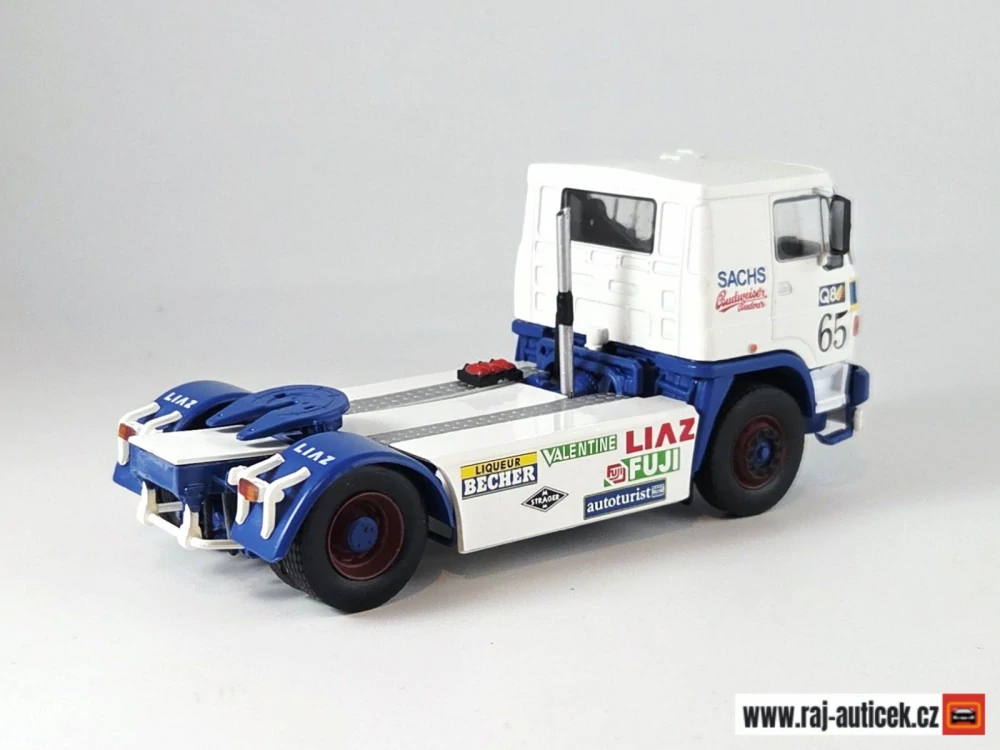 Liaz 110.577 Racing Truck no.65 1:43 časopis Kultovní Náklaďáky s modelem