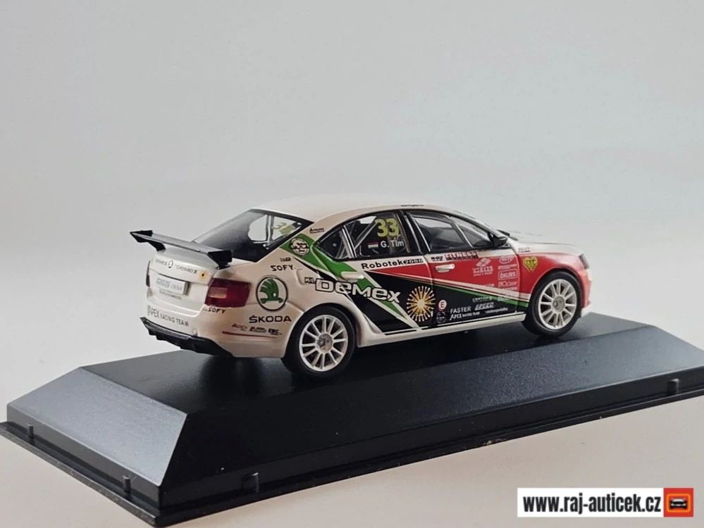 Škoda Octavia Cup DeAgostini Kaleidoskop slavných vozů časopis s modelem
