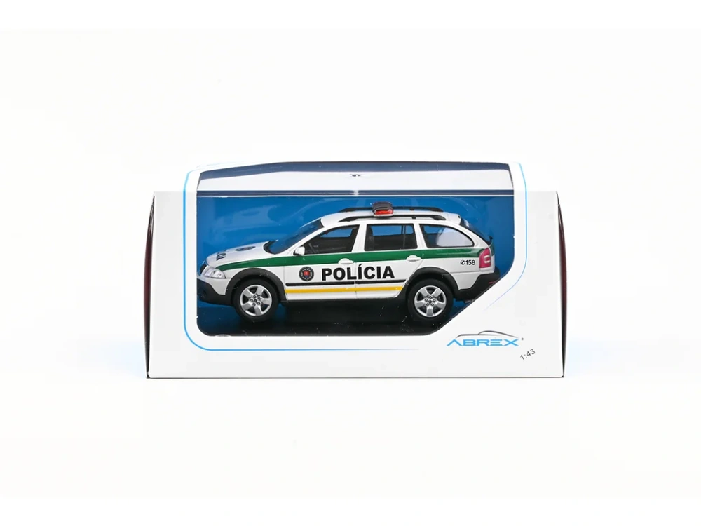 Škoda Octavia II Combi Scout (2007) Polícia 1:43 Abrex