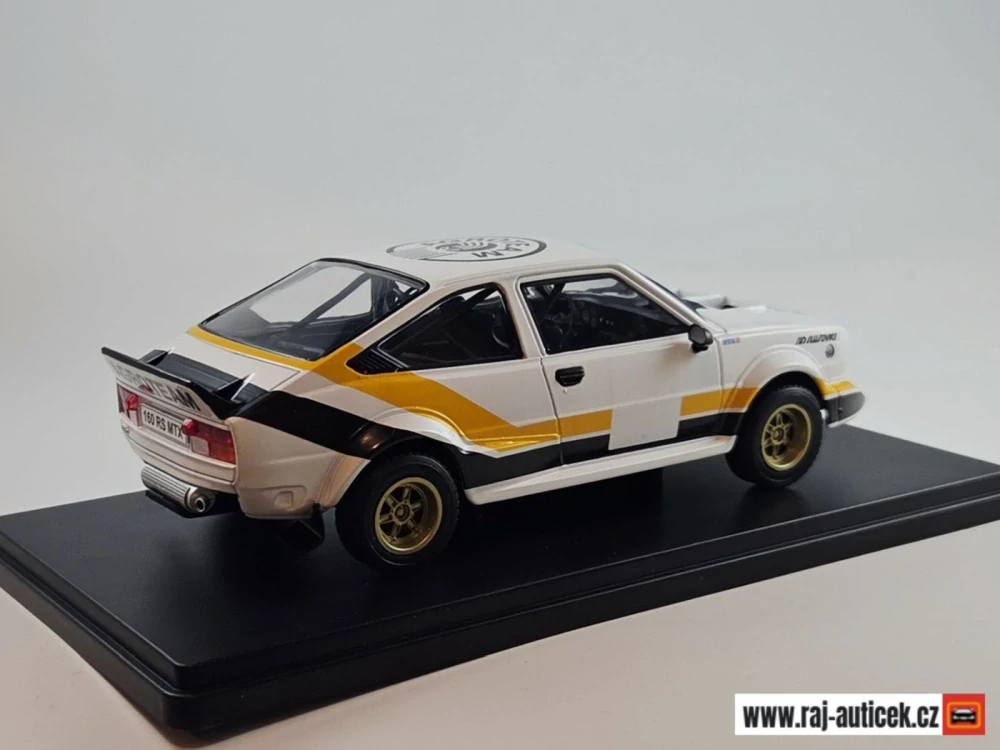 Škoda MTX 160 RS 1:24 časopis Nadčasové Ikony s modelem