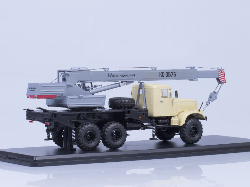 KrAZ 255B jeřáb 1:43