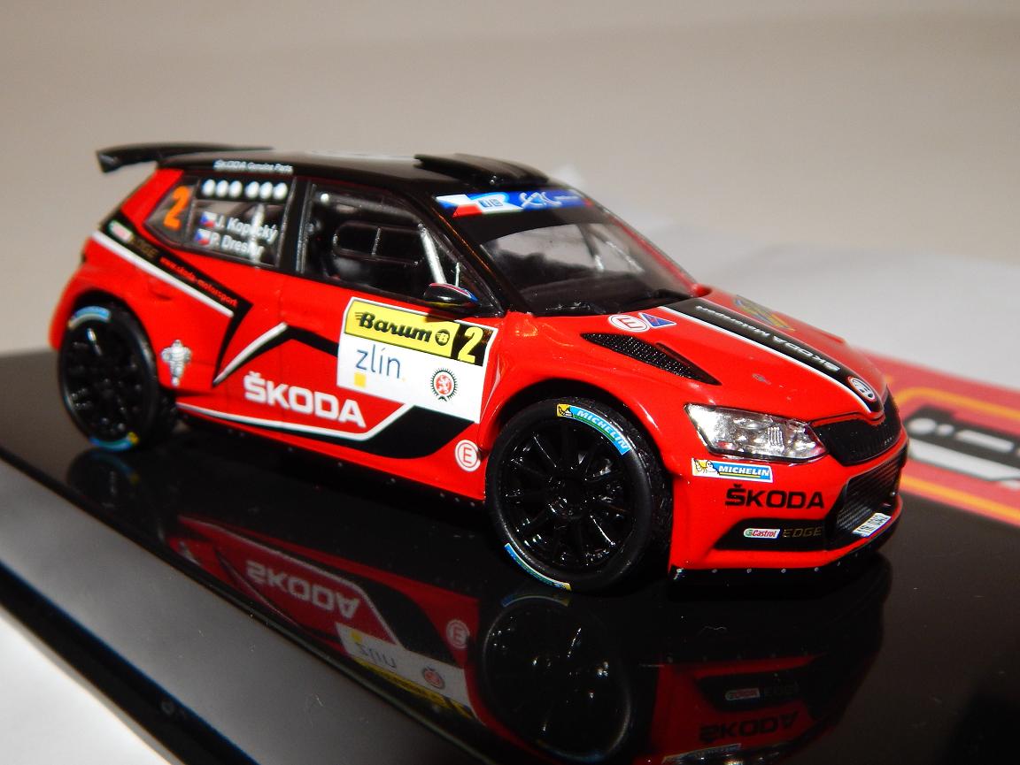 Škoda Fabia R5 no.2 Barum Rallye 1:43 IXO
