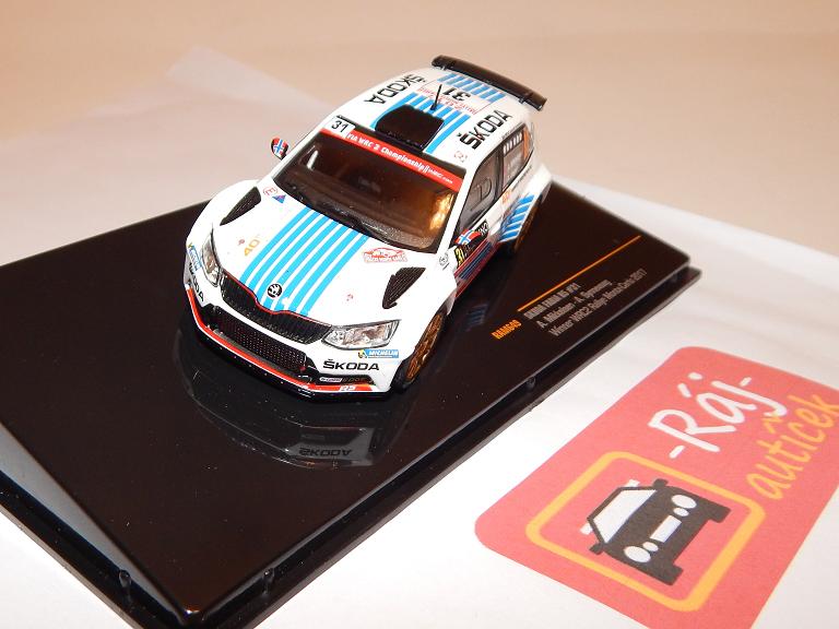 Škoda Fabia R5, No.31 1:43 IXO - BEZ TAŽNÉHO OKA