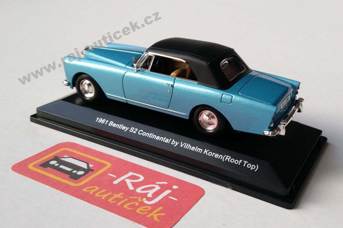 Bentley Continental S2 DHC by Vilhelm Koren 1:43 Lucky Die Cast