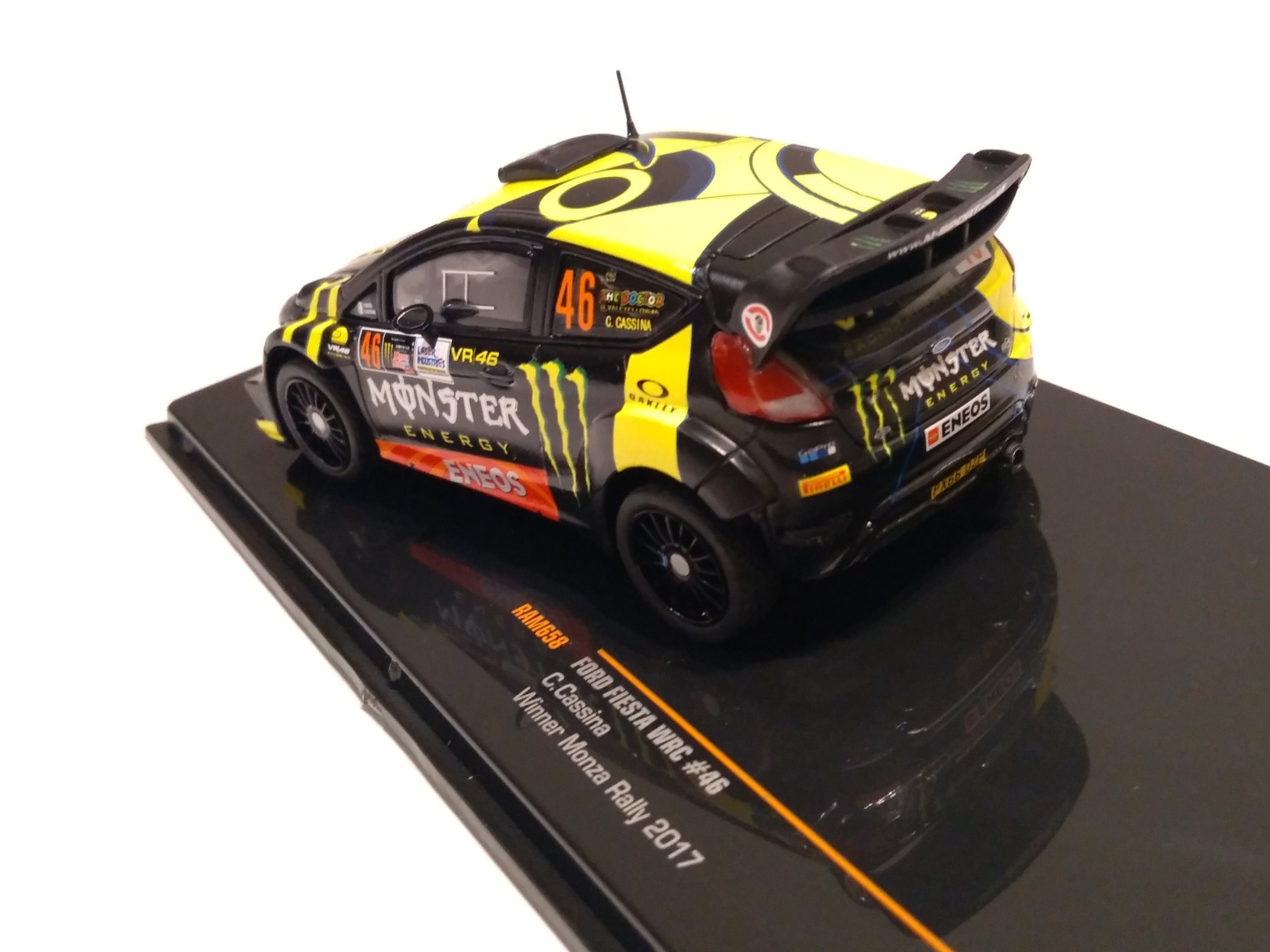 Ford Fiesta RS WRC Valentino Rossi 2017 1:43 IXO