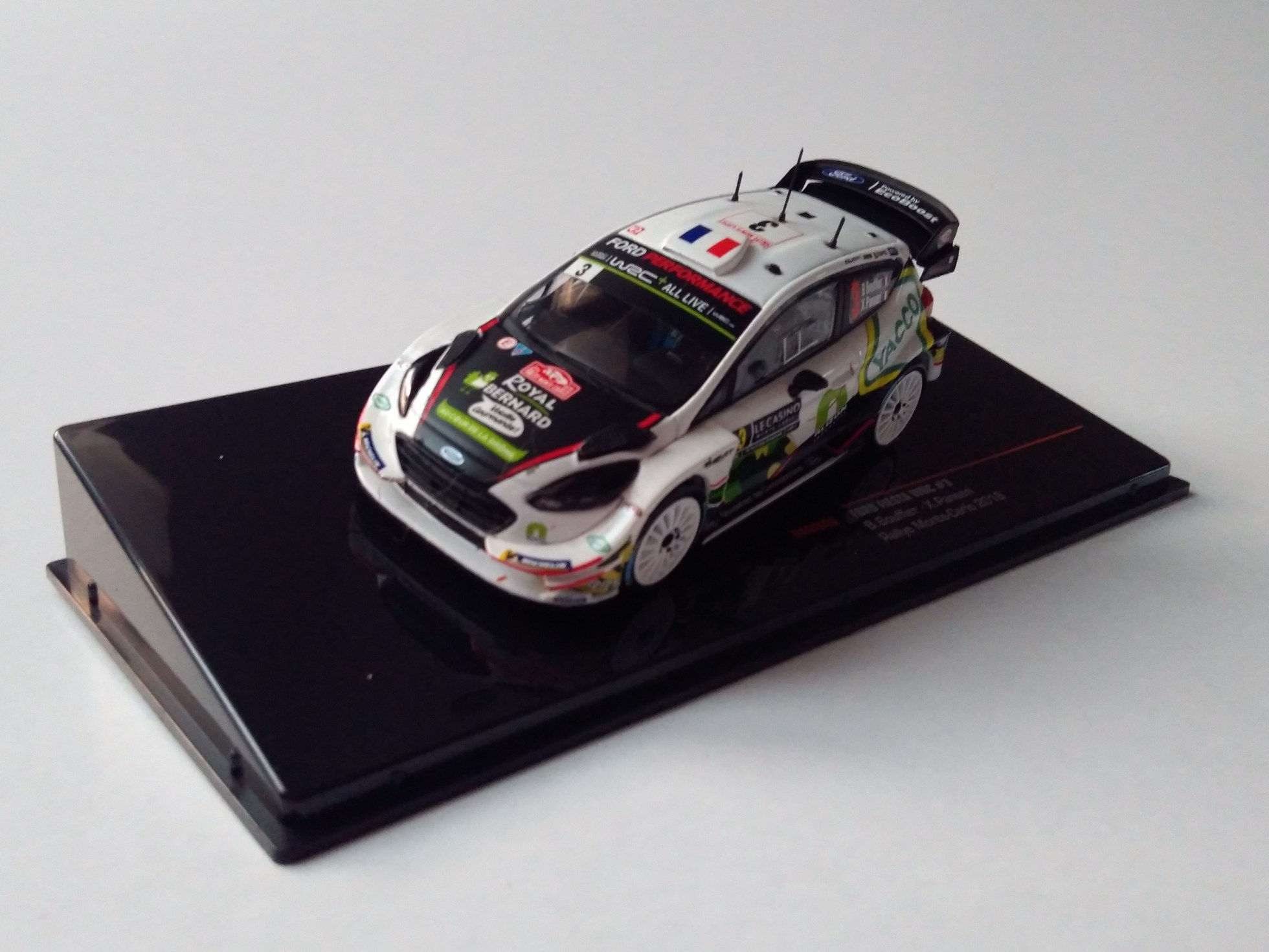 Ford Fiesta WRC, No.3 WRC 2018 1:43 IXO