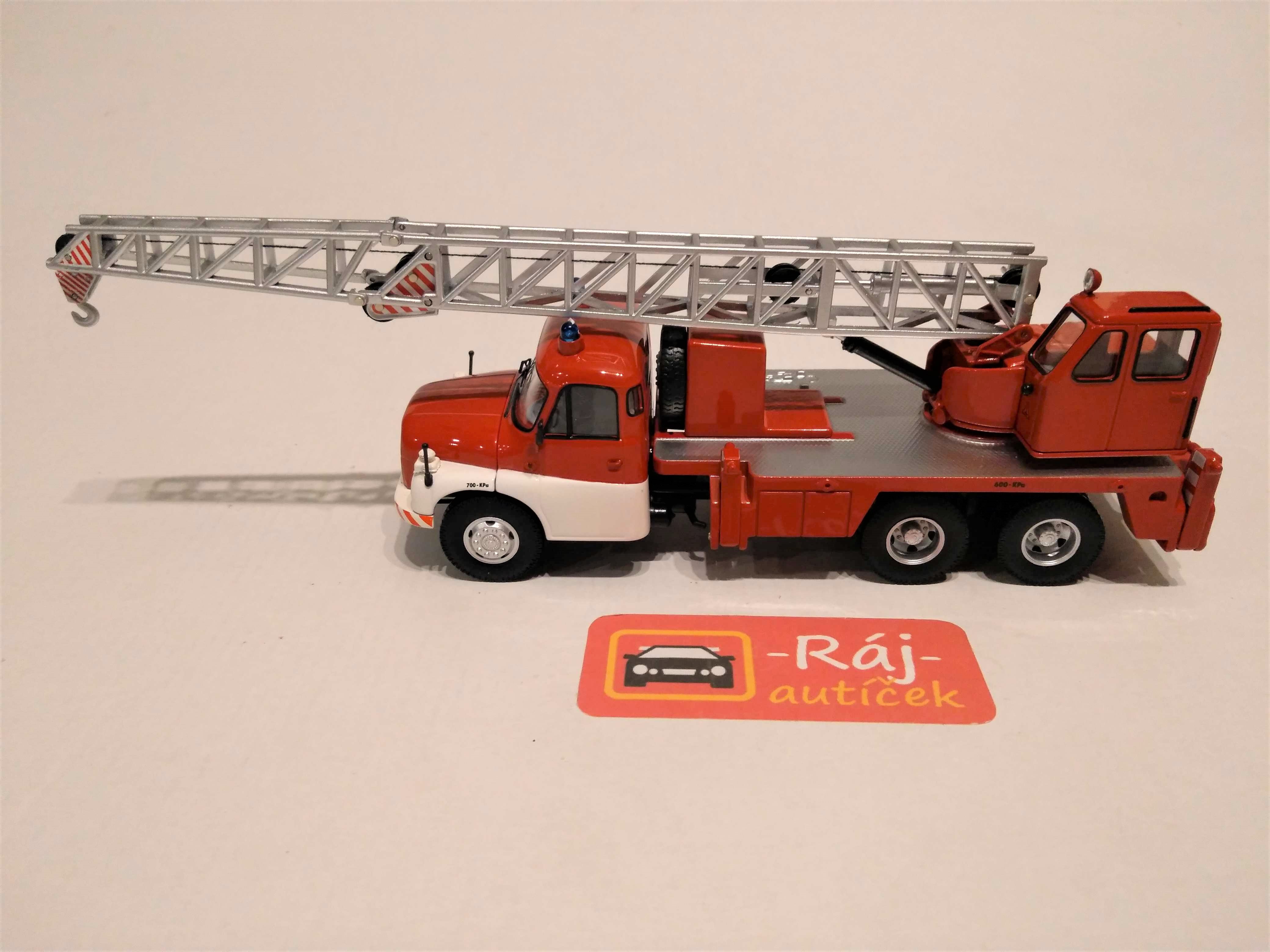 Tatra T148 hasičský jeřáb 1:43 Schuco