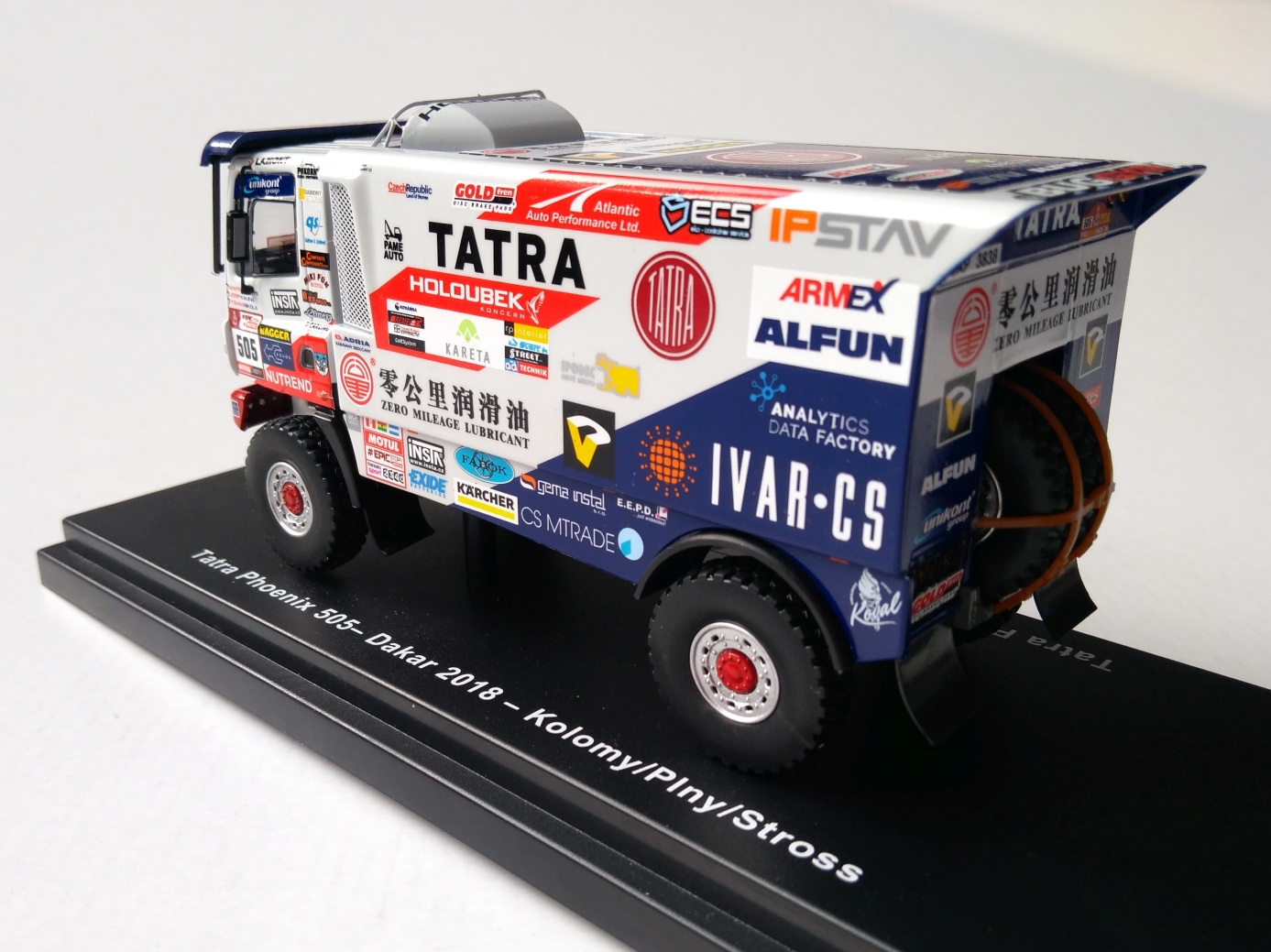 Tatra Phoenix 505 Kolomý Buggyra Team Dakar 2018 1:43 Scale Masters