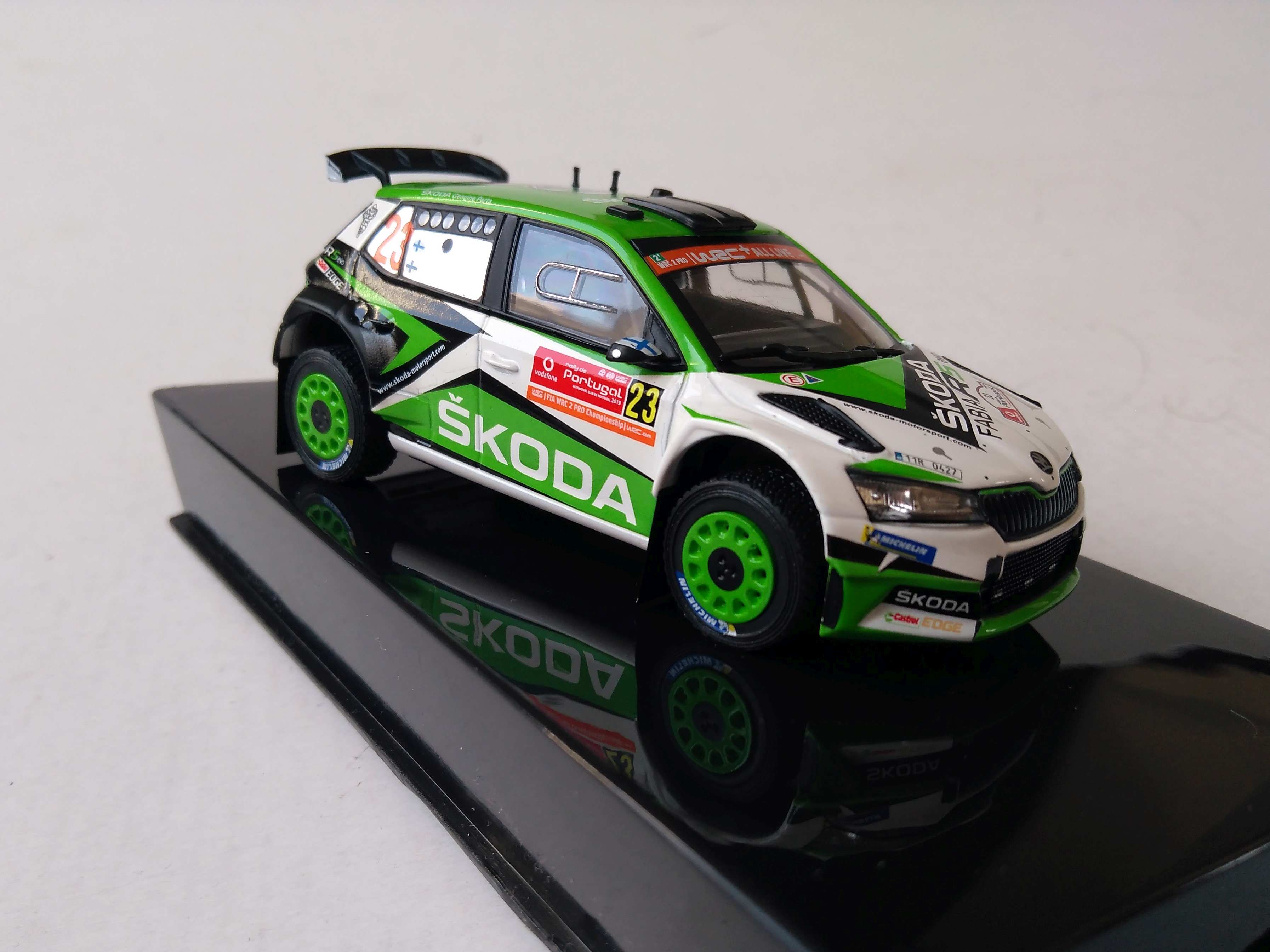 Škoda Fabia R5 EVO no.23 Rovanpera WRC 2019 1:43 IXO